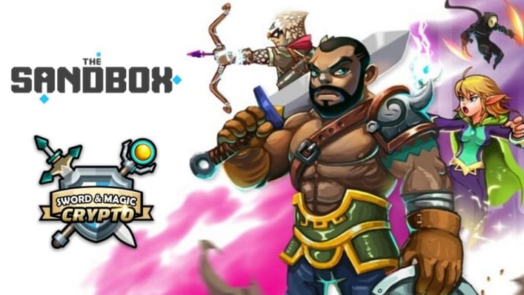 Sandbox Announces Its Partnership With Crypto Sword & Magic Game