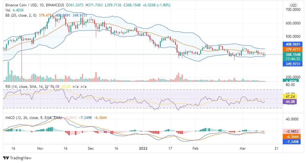 BNB Price Chart